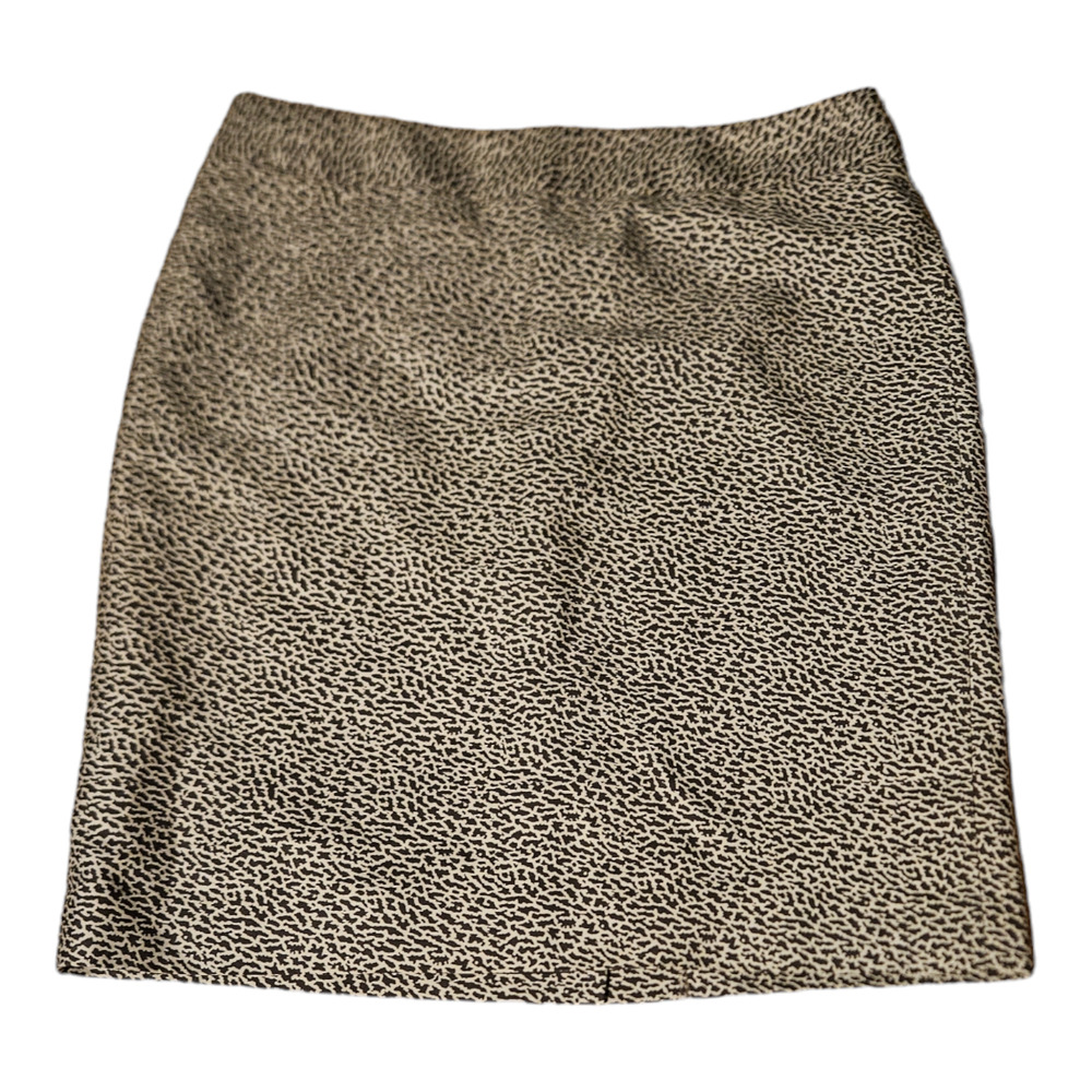 Ann Taylor LOFT Size 8 Animal Print Mini Skirt